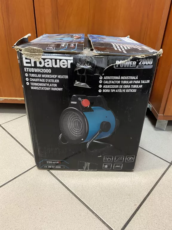 NAGRZEWNICA ELEKTRYCZNA ERBAUER 2000W