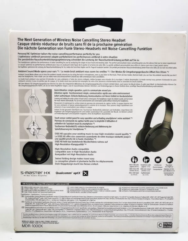 SŁUCHAWKI SONY MDR-1000X