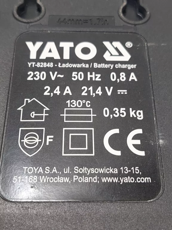 WIERTARKO-WKRĘTARKA YATO YT-82789 / WAL / ŁAD
