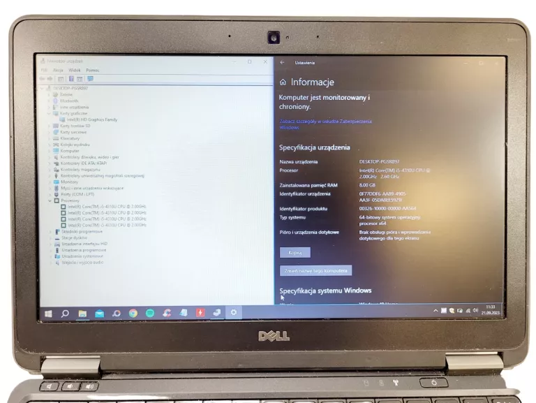 DELL LATITUDE E7240/RAM:8GB/SSD:120GB/WIN10
