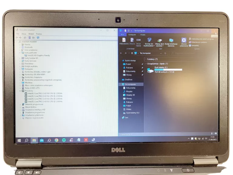 DELL LATITUDE E7240/RAM:8GB/SSD:120GB/WIN10