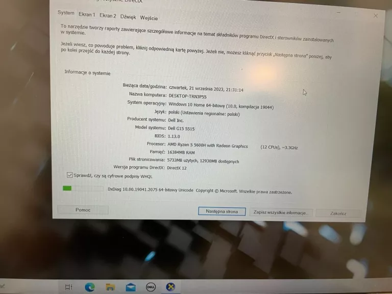 LAPTOP DELL G15 RYZEN EDITION