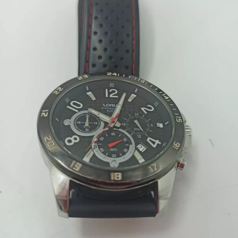 ZEGAREK MĘSKI LORUS CHRONOGRAPH VD53-X007