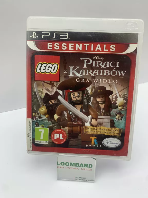 LEGO PIRACI Z KARAIBÓW PS3 PL