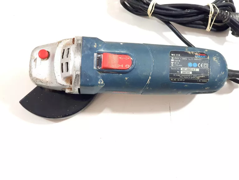 SZLIFIERKA KĄTOWA ALPHA TOOLS WS115