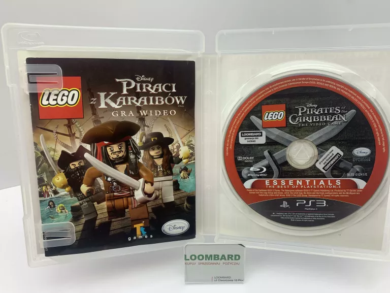 LEGO PIRACI Z KARAIBÓW PS3 PL