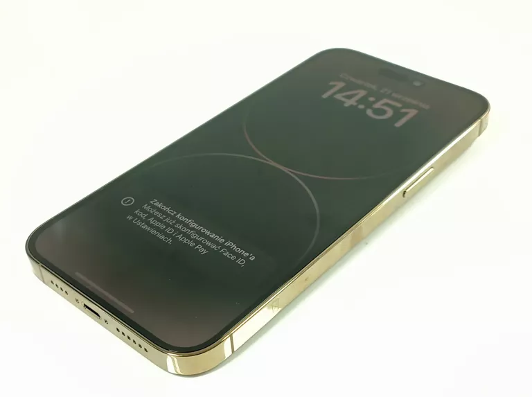 SMARTFON APPLE IPHONE 14 PRO MAX 6 GB / 256 GB ZŁOTY BATERIA 100%