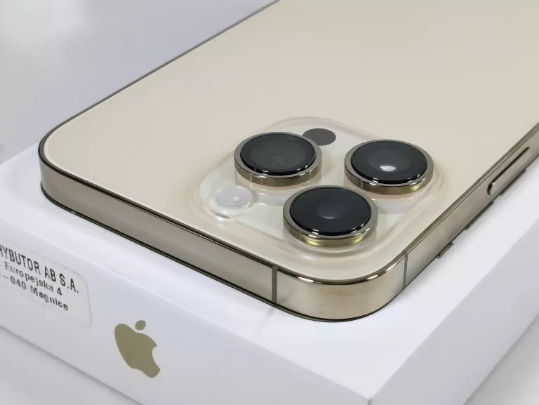 SMARTFON APPLE IPHONE 14 PRO MAX 6 GB / 256 GB ZŁOTY BATERIA 100%