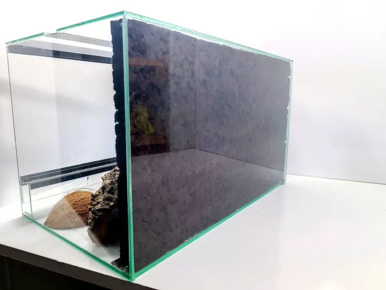 TERRARIUM 50X30X30 + AKCESORIA