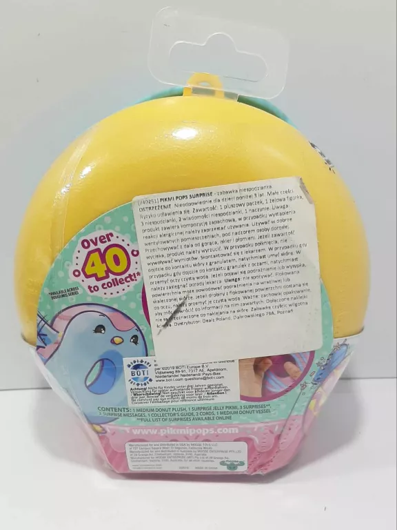 PIKMI POPS DONUT PĄCZEK PLUSZOWY NIESPODZIANKA