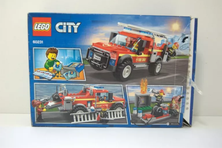 LEGO CITY 60231 TERENÓWKA KOMENDANTKI STRAŻY POŻARNEJ