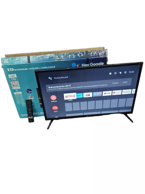 TELEWIZOR TD SYSTEMS K32DLX15GLE /ANDROID/SMART TV