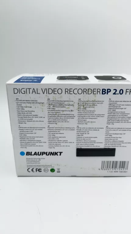 WIDEOREJESTRATOR BLAUPUNKT BP 2.0 FHD