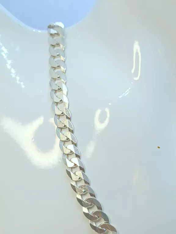 SREBRNY ŁAŃCUSZEK | MĘSKI | 925 | 37,23 G | 61 CM