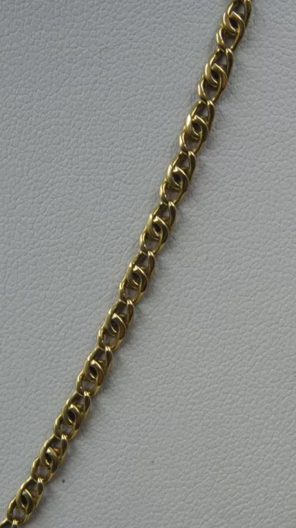 ZŁOTY ŁAŃCUSZEK 585 5,74G 49CM NIETYPOWY SPLOT