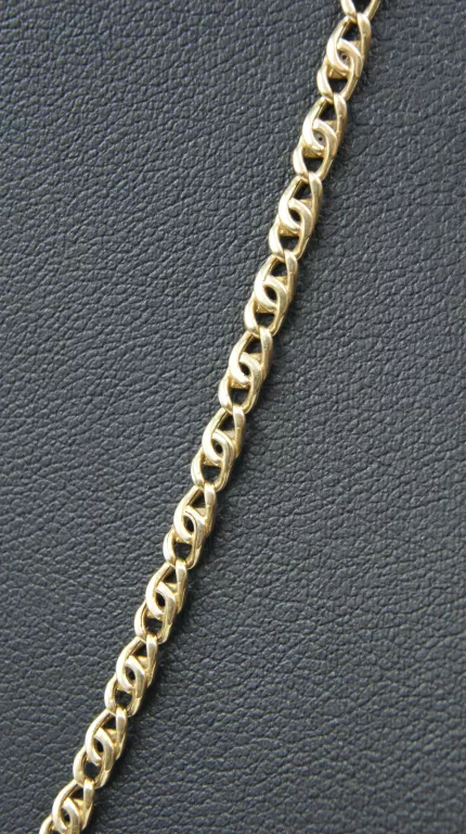 ZŁOTY ŁAŃCUSZEK 585 5,74G 49CM NIETYPOWY SPLOT