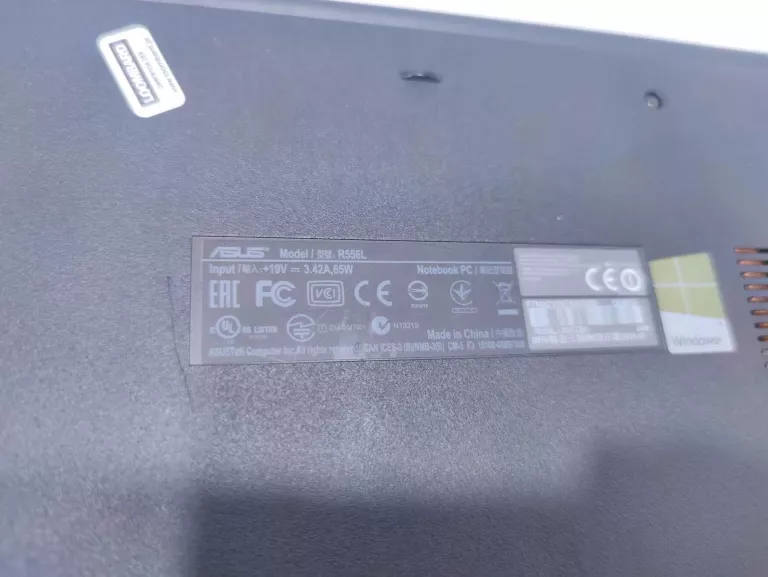 LAPTOP ASUS R556L I3-5005U, 4/1000, GEFORCE 920M