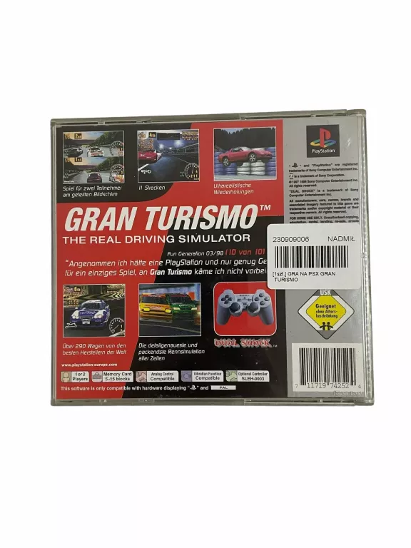 GRA NA PSX GRAN TURISMO 2