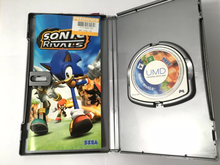 GRA SONIC RIVALS NA PSP