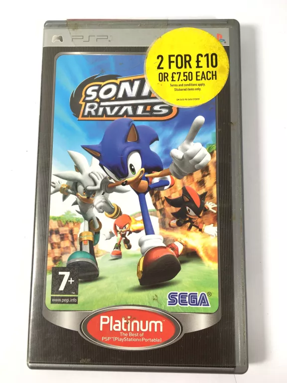 GRA SONIC RIVALS NA PSP