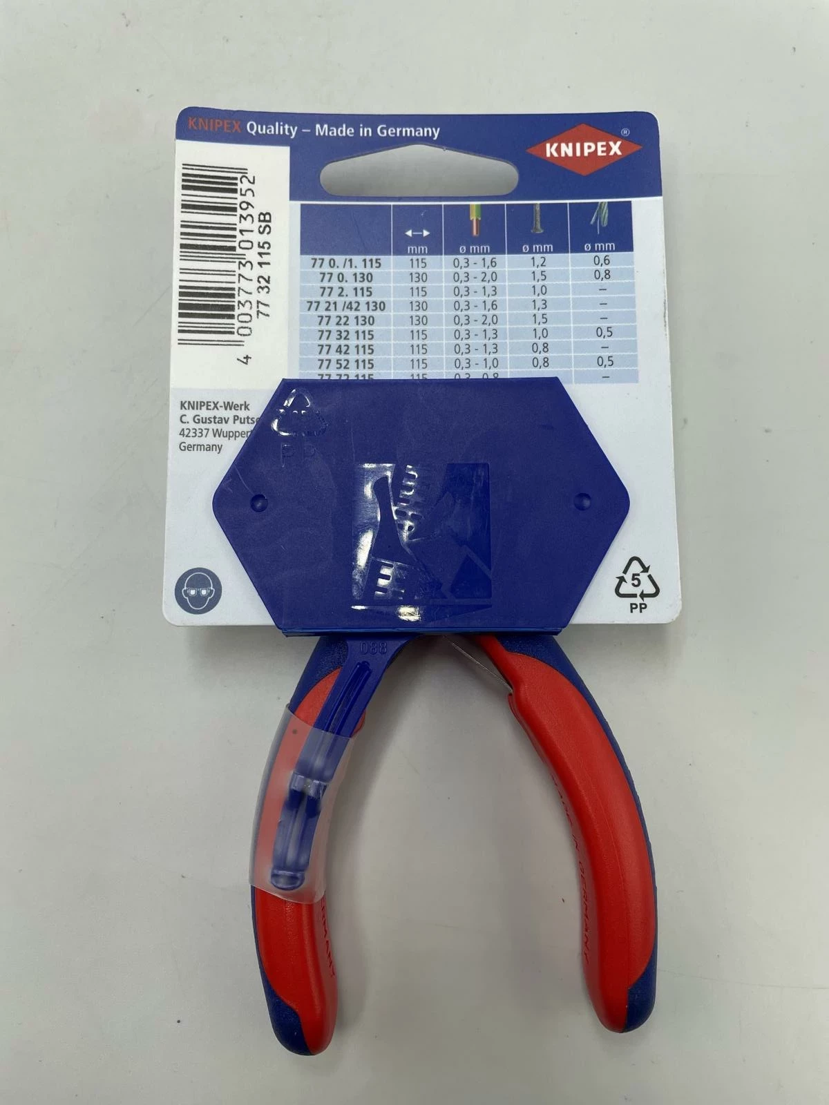 knipex-szczypce-tnace-boczne-115mm-77-32-115-stan-uzywany