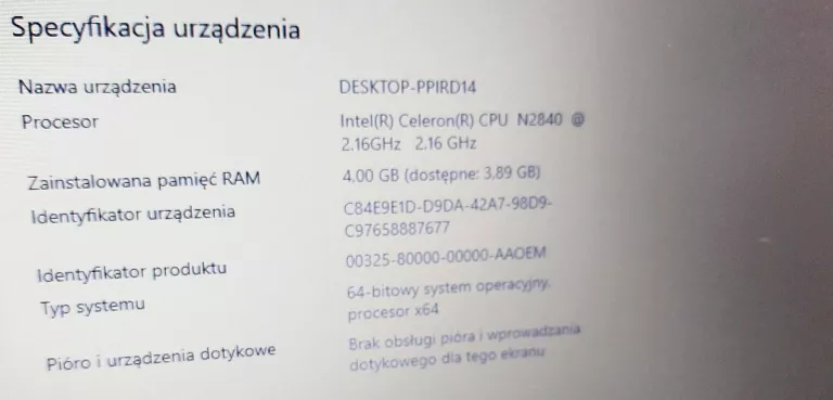 LAPTOP HP 250 G3 15,6