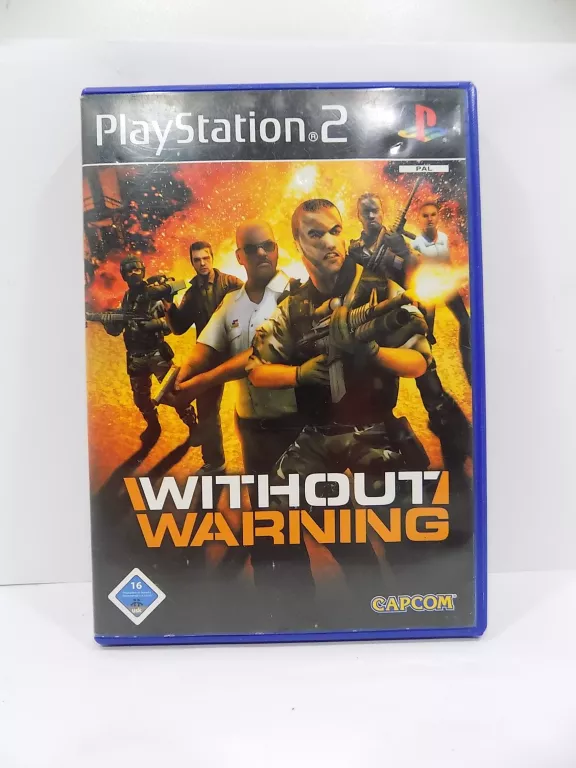WITHOUT WARNING GRA NA PS2
