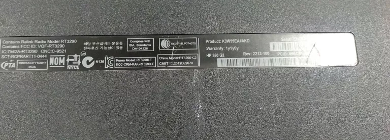 LAPTOP HP 250 G3 15,6