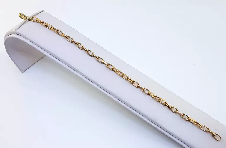 ZŁOTA BRANSOLETKA ANKIER 585 8,11G 20CM