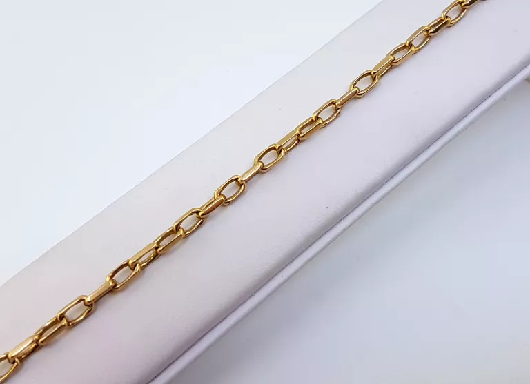 ZŁOTA BRANSOLETKA ANKIER 585 8,11G 20CM