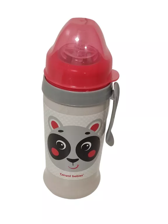 BUTELKA CANPOL BABIES 350 ML SZARA