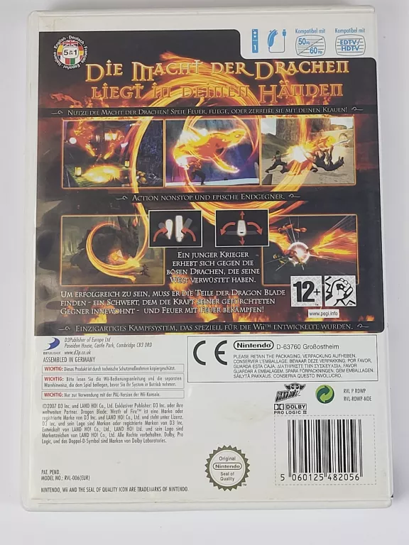 Dragon Blade: Wrath of Fire • Wii