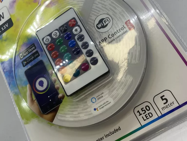 TAŚMA LED STRIP RGB 5M IP65 TEDI