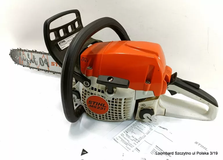 PIŁA SPALINOWA STIHL MS231+FV Z DN 01-03-23 R
