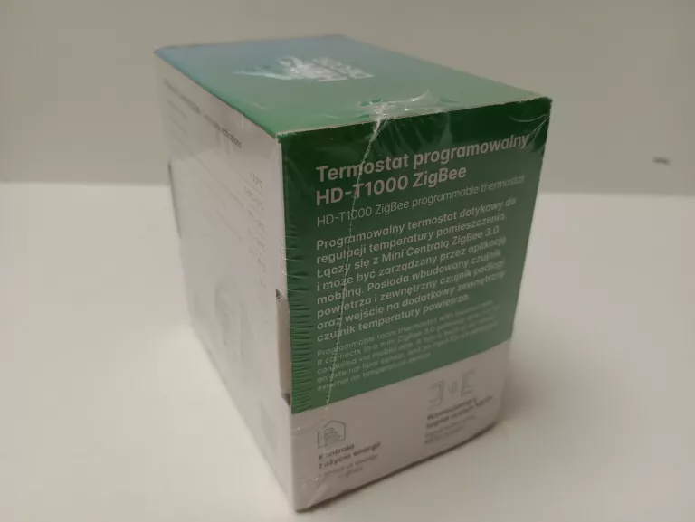TERMOSTAT POKOJOWY BEZPRZEWODOWY T1000Z.W ZIGBEE