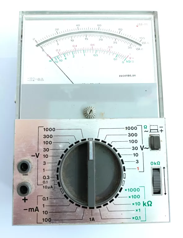 STARY MIERNIK MULTIMETR UM 111