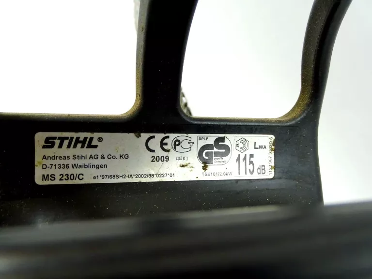 PILARKA SPALINOWA STIHL MS 230 B/N