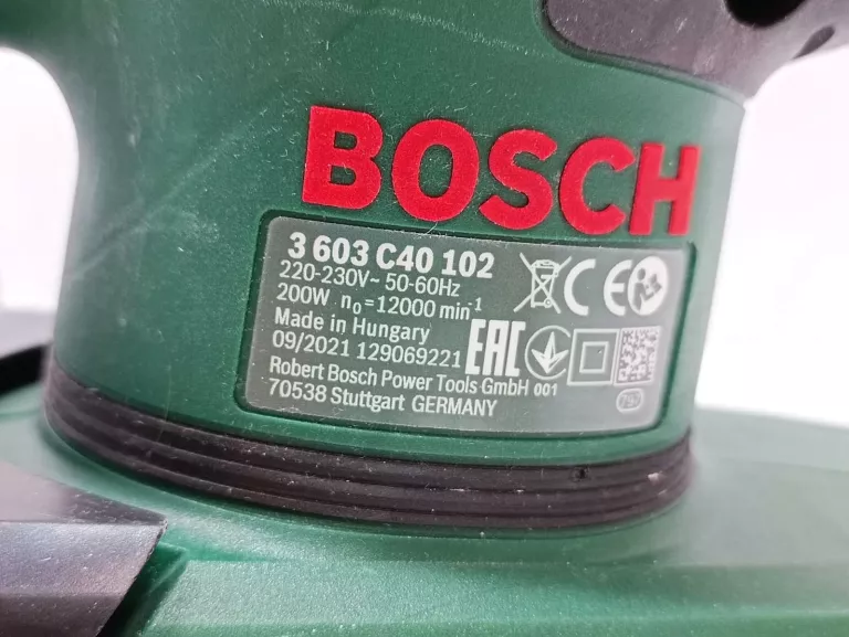 SZLIFIERKA OSCYLACYJNA BOSCH PSS 200 AC