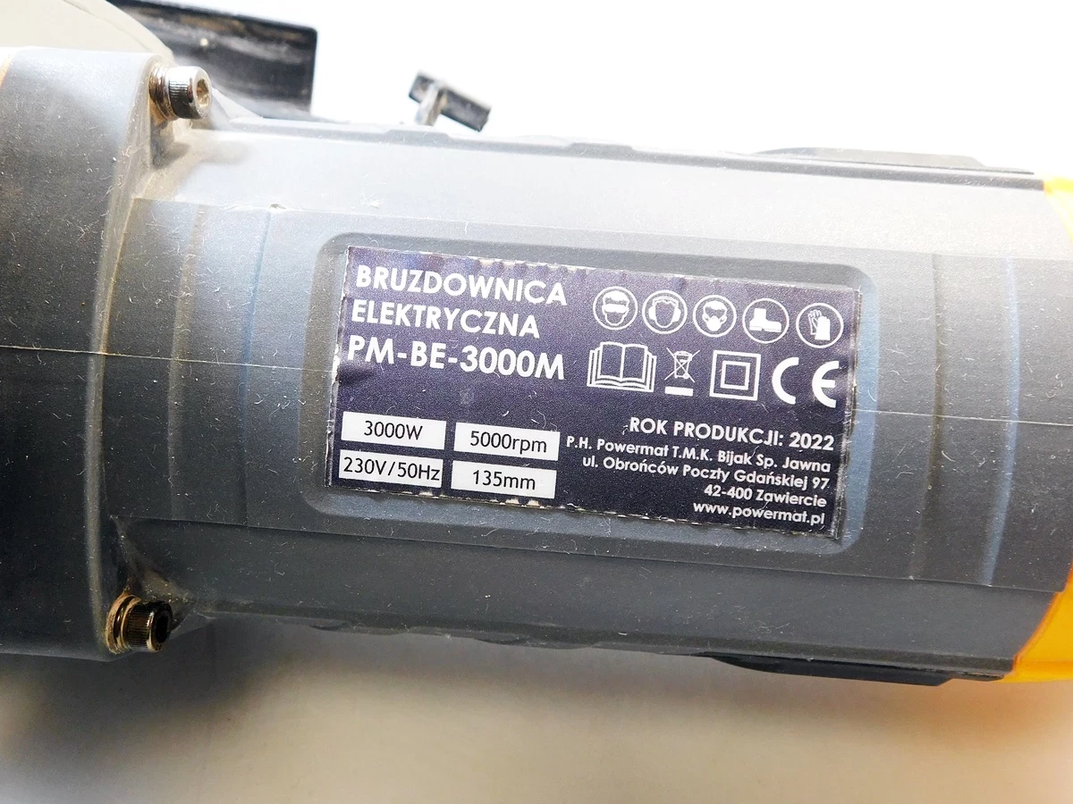 bruzdownica-powermat-pm-be-3000m-3000w-maksymalna-predkosc-obrotowa-5000