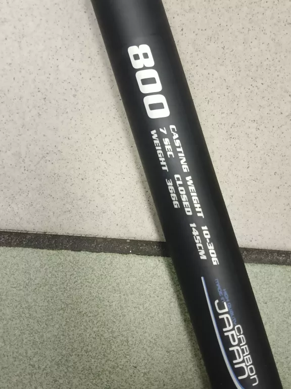 WYCZYNOWY BAT WĘDKA MISTRALL AQUA POLE 800 8M