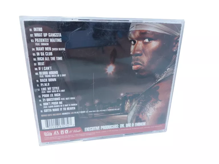 PŁYTA CD  50 CENT GET RICH OR DIE TRYIN