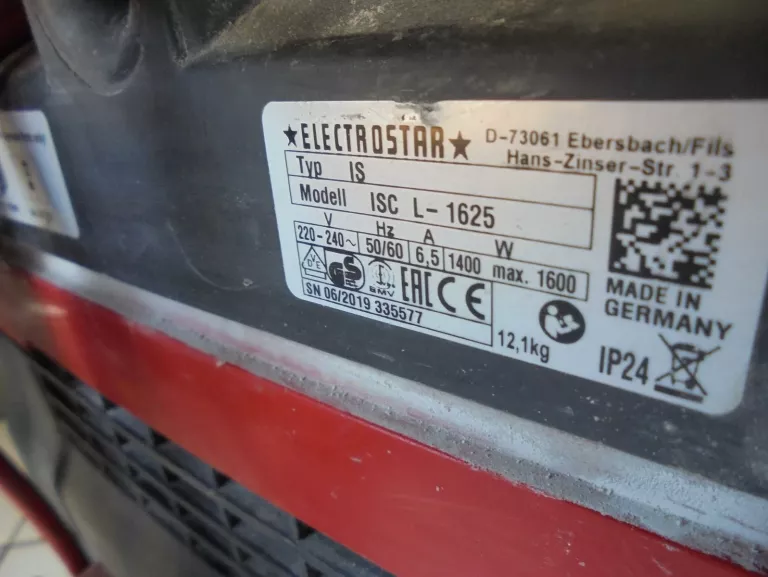 ODKURZACZ PRZEMYSLOWY STARMIX L-1625