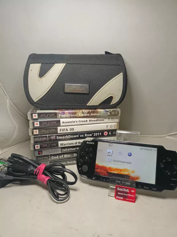 KONSOLA PSP 3001 @ZESTAW