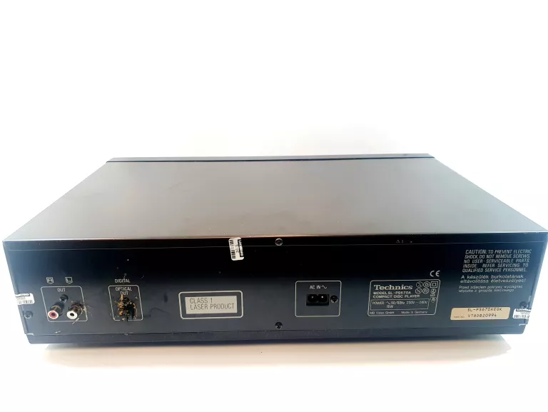 TECHNICS COMPACT DISC PLAYER SL-PS670A