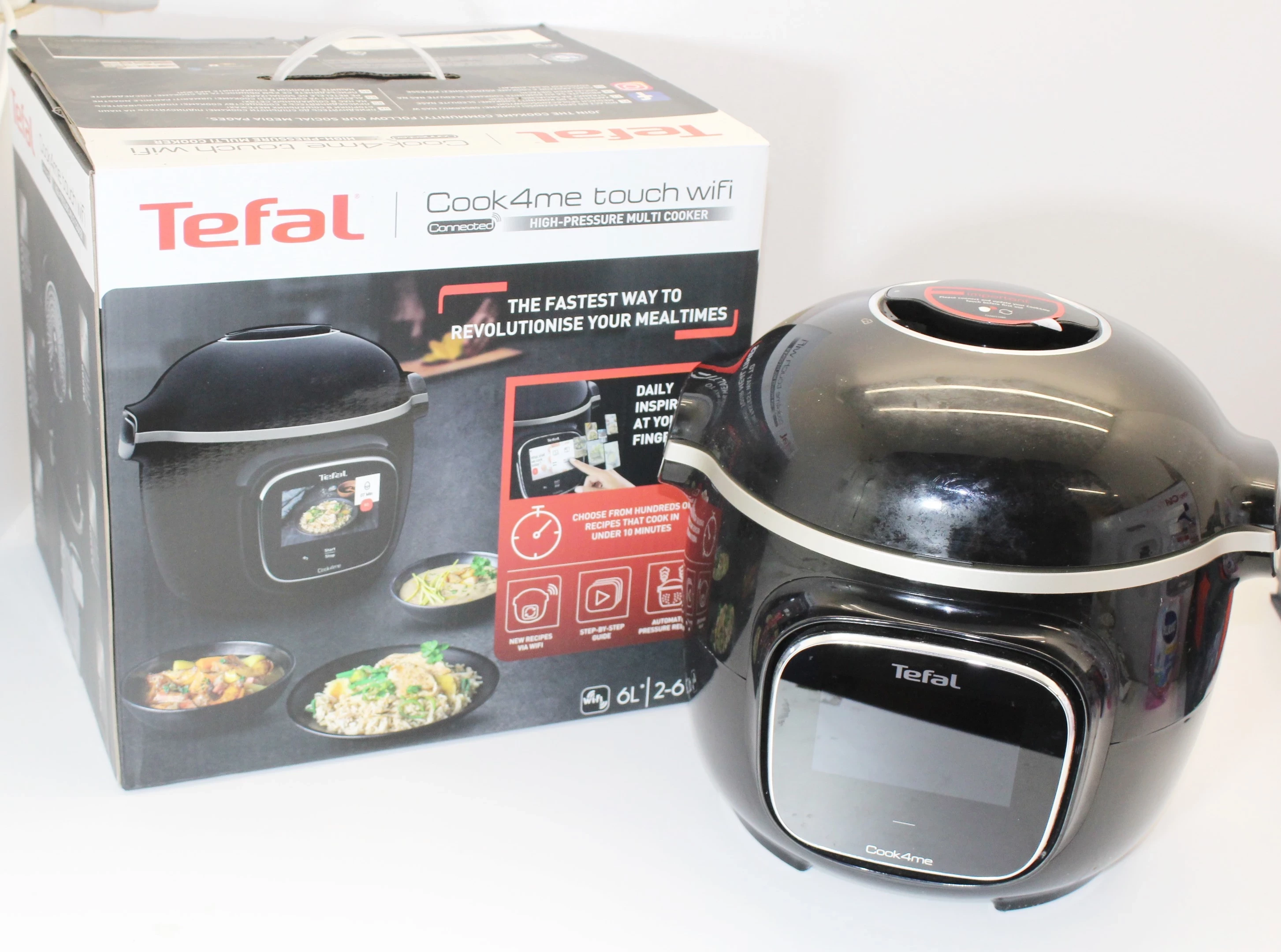 TEFAL COOK4ME TOUCH CY9128 (WI-FI) | Multicookery I Garnki Elektryczne ...