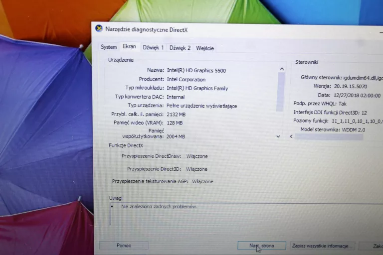 LAPTOP HP 15-BS152NW I3-5005U 2GHZ 250GB/4GB