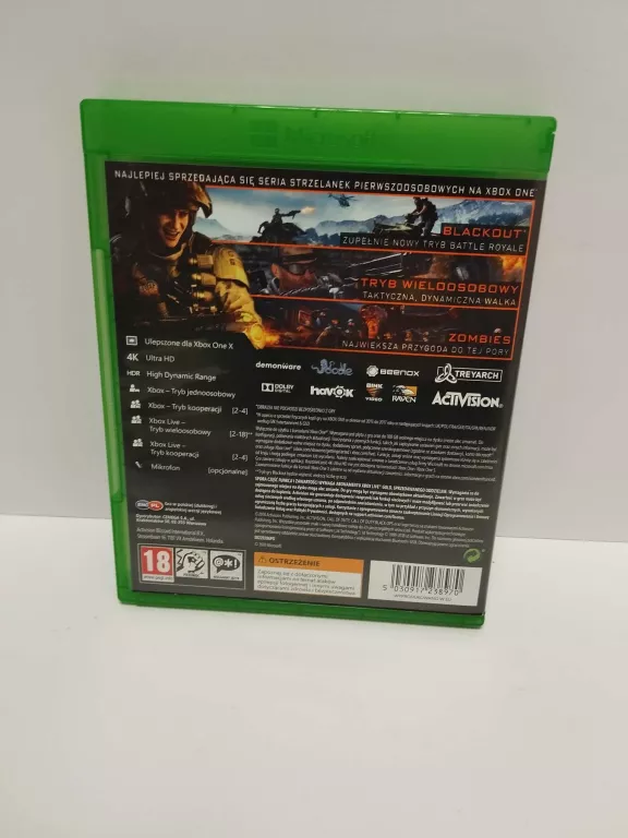 CALL OF DUTY BLACK OPS 4 XBOX ONE