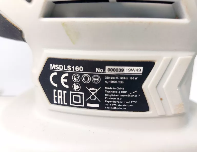 SZLIFIERKA MACALLISTER MSDLS160 KOMPLET Szlifierki oscylacyjne