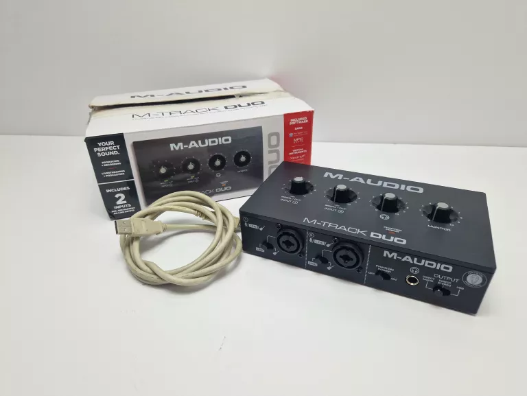 INTERFEJS AUDIO NA USB M-AUDIO M-TRACK DUO
