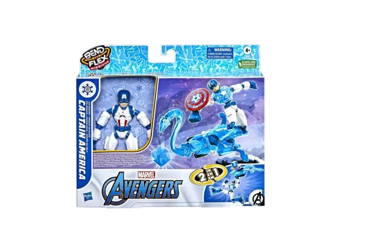 AVENGERS BEND AND FLEX KAPITAN AMERYKA ICE MISSION